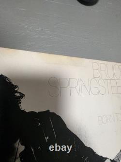 Disque vinyle signé et autographié de Bruce Springsteen, Born to Run