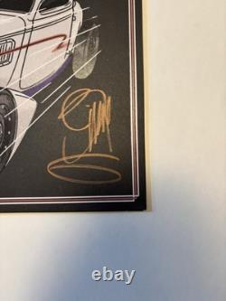 Disque vinyle signé par Billy Gibbons, album de ZZ Top 'Hardware'. Certificat d'authenticité Beckett.