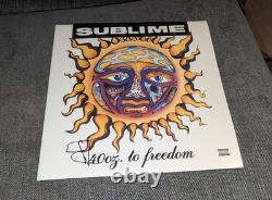 Disque vinyle signé par Eric Wilson de Sublime 40oz. To Freedom Album Lp Jsa Coa