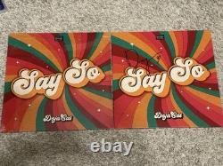 Doja Cat Say So Vinyle LP (SIGNÉ) Couverture + Vinyle Simple 12' Scellé Autographié