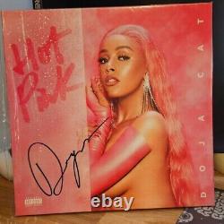 Doja Cat a signé l'album vinyle LP Hot Pink autographié