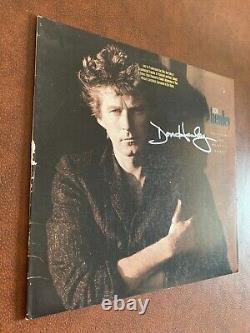 Don Henley Autographié Vinyl 1984 Bâtiment La Bête Parfaite Aigles Coa