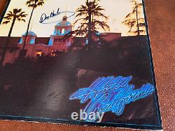 Don Henley Autographied Vinyl 1976 Hôtel California-signé Eagles Avec Coa