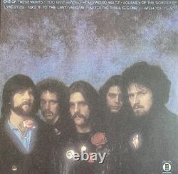 Don Henley dédicacé et signé The Eagles One of These Nights vinyle