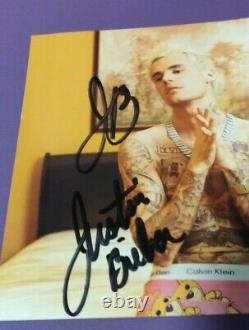 Doubleau De Rare Authentique Signé CD Yummy #4 Autographié Par Justin Bieber Lire