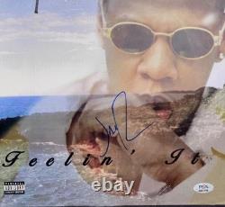 Doute Raisonnable Vinyle Signé Jay-Z Disque Autographié Album Couverture Auto PSA