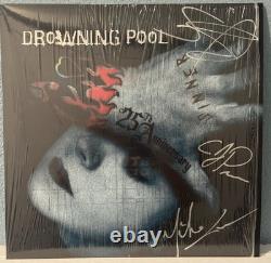Drowning Pool Sinner Édition limitée 25e anniversaire vinyle signé LE/300 fumée violette
