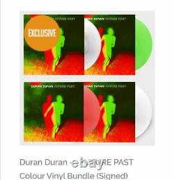 Duran Duran Futur Ensemble Passé De 4 Vinyles Signé Par Simon, John, Nick, Roger