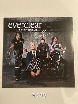 EVERCLEAR Autographe Le Meilleur De Splatter Vinyle LP Santa Monica