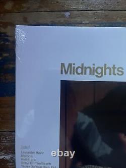 Édition vinyle de Taylor Swift Midnights Mahogany avec photo signée à la main, scellée