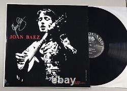Enregistrement Autographié Joan Baez Auto-titled Lp Vinyl Signé