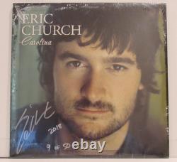 Eric Church Carolina DISQUE VINYLE AUTOGRAPHIE SIGNÉ À LA MAIN JSA COA Eric Church Carolina DISQUE VINYLE AUTOGRAPHIE SIGNÉ À LA MAIN JSA COA