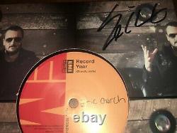 Eric Church Record Year Autographié Promotion 45 Vinyl! Extrêmement Rare
