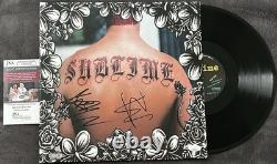 Eric Wilson Jakob Nowell SIGNÉ SUBLIME Vinyle JSA COA Autographe éponyme