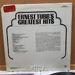 Ernest Tubb Texas Troubadors Signé Par Tout Le Groupe Des Plus Grands Succès Lp Vinyl #202