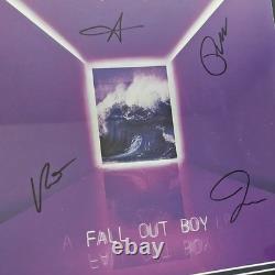 Fall Out Boy Groupe Signé Autographe Mania Disque Vinyle JSA COA