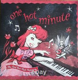 Flea Autographied Red Hot Chili Peppers One Hot Minute Vinyl Record Album
