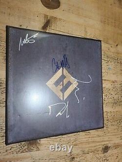 Foo Fighters Béton & Gold Vinyl Lp Signé Par 4 Rare Véritable Réel