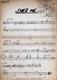 Frankie Valli Sign&eacute;, Tableau De S&eacute;ance Studio Afm Over Me Four Seasons Rare