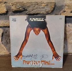 Funkadelic, Libérez votre esprit et votre corps suivra, disque vinyle autographié