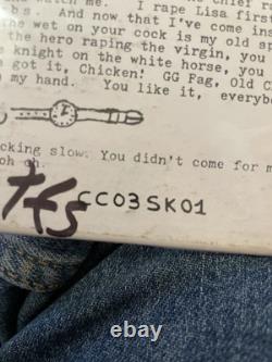 GG Allin VINYLE RARE LP R@PE NM Signé GG Costes & Suckdog