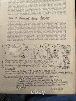 GG Allin VINYLE RARE LP R@PE NM Signé GG Costes & Suckdog