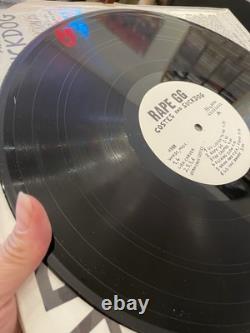 GG Allin VINYLE RARE LP R@PE NM Signé GG Costes & Suckdog