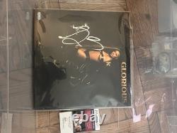 GLORILLA Glorious LP NOUVEAU VINYLE COLORE Interscope signé JSA COA ! PREUVE EXACTE