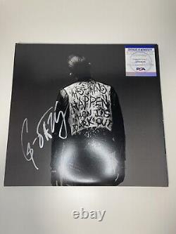 G Eazy a signé l'album vinyle 'When It's Dark Out' + Psa Coa