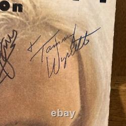 George Jones Tammy Wynette Signé Un Disque De Vinyle Va Être Conservé Sur Rare
