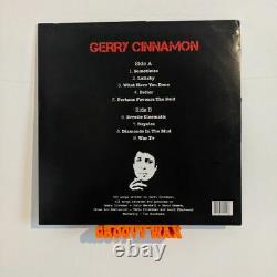 Gerry Cinnamon Erratic Cinematic (ex/vg) Signé Uk Vinyl Original First
