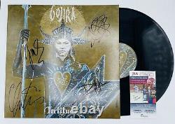 Gojira Signé Fortitude Autographiée Vinyl Lp Record Jsa Coa