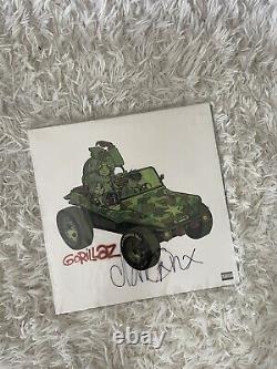 Gorillaz LP Vinyle AUTOGRAPHIÉ intitulé 'Gorillaz'