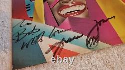 Grace Jones Do Or Die Autographe Signé Autographe Is1008 Island Vinyl Lp Record