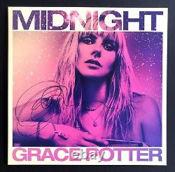 Grace Potter Signé Midnight Gatefold Lp Vinyl Record Album Autographié Jsa Coa