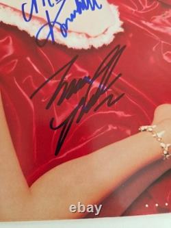 Great White signé deux fois Shy Album COA preuve exacte disque vinyle autographié