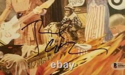 Green Day Bande Complète Signé Autographe Insomniac Vinyle Disque Beckett Loa #a05865