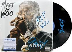 Gunna Signé Vinyle Meet The Woo & Disque Pop Smoke Acoa Coa + Preuve