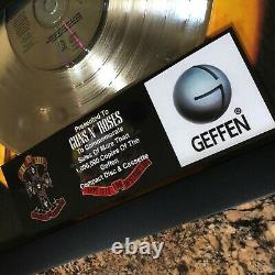 Guns N' Roses (appel À La Destruction) CD Lp Record Vinyle Autographié Signé