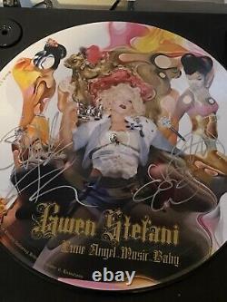 Gwen Stefani Love Angel Music Baby Picture Disc Vinyle Signé Par Gwen Et Eve