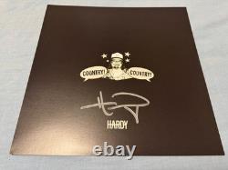 HARDY COUNTRY! COUNTRY! Exclusivité magasin LP Vinyle Signé NEUF, EN MAIN