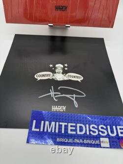 HARDY COUNTRY ! COUNTRY ! Vinyle LP signé avec insert AUTOGRAPHÉ NEUF