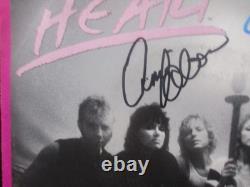 HEART vinyle 45 tours authentique signé/autographié #2 ANN WILSON & NANCY WILSON