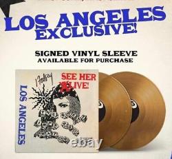 Halsey SIGNÉ Limité Los Angeles Halloween 31/10/24 Grand Imitateur vinyle