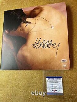 Harry Styles Signed Vinyl Album Hs1 Enregistrer Une Direction Autographée Psa/adn Coa