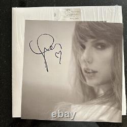 INSERT signé RARE de Taylor Swift avec un cœur - Vinyle du département des poètes torturés