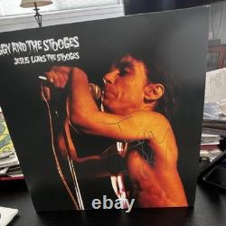 Iggy et les Stooges Jésus aime les Stooges Disque vinyle autographe Cleopatra