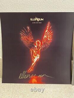 Illenium Ascend Deluxe Orange Vinyl 2xlp Avec Lithographie Signée + Affiche
