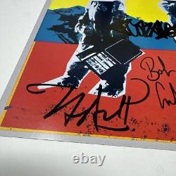 Impression signée autographiée des Avett Brothers et boîte de luxe de vinyle True Sadness