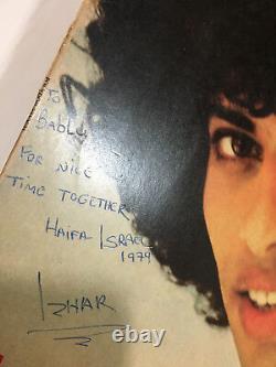 Izhar Cohen Alpha Beta Autographe Méga Rare Lp Enregistrement Vinyle Ex